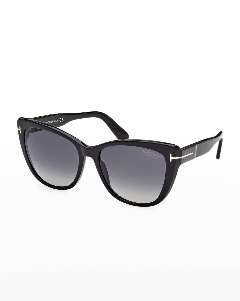 Nora Plastic Cat-Eye Sunglasses